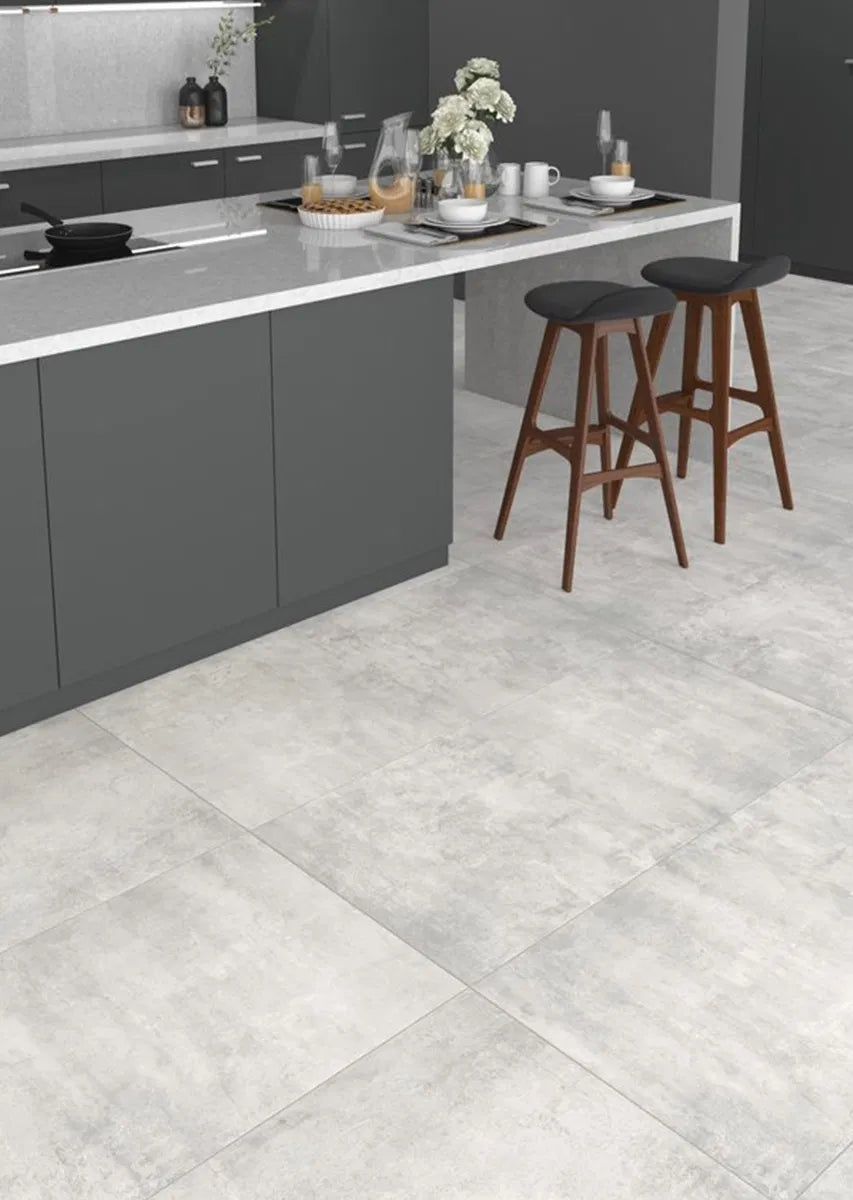40x40 Matt Grey Kitchen Floor Tile